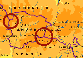 Andorra-tripoints overzicht